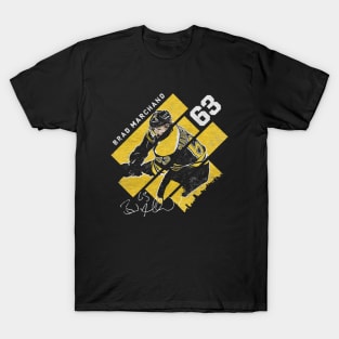 brad marchand stripes T-Shirt